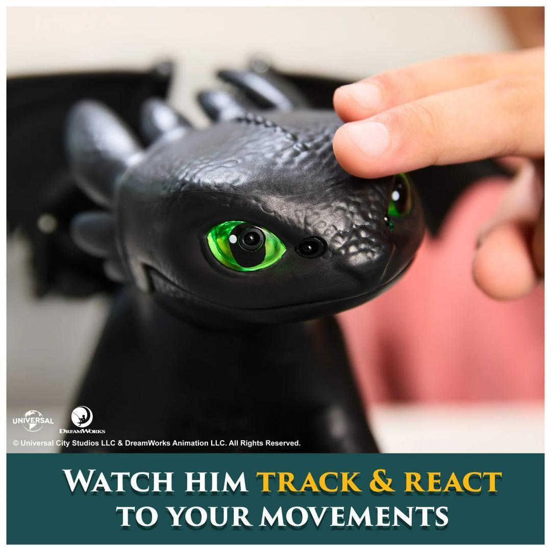 ヒックとドラゴン トーキング フィギュア トゥース ナイトフューリー