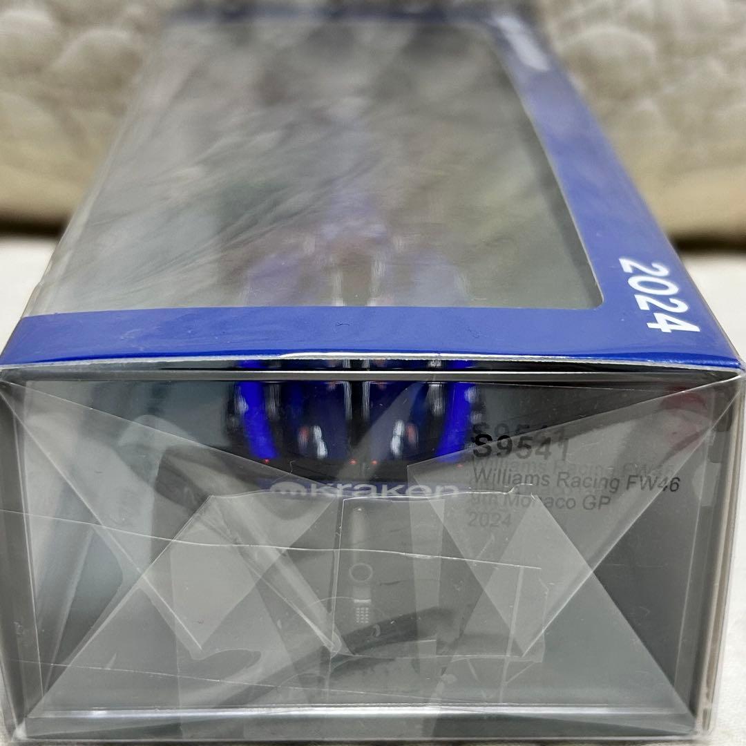 スパーク 1/43 ウィリアムズ FW46アルボン2024モナコ9位