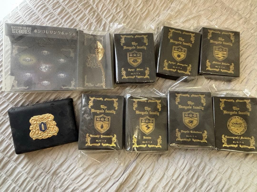 リボーン　ボンゴレリング　セット Special Memorize ボンゴレ匣＆ボンゴレリングセット(沢田綱吉/雲雀恭