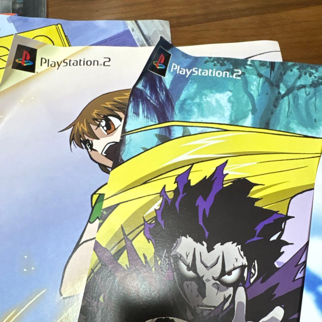 ps2 ガッシュベル 店頭 販促 非売品 ポスター セット