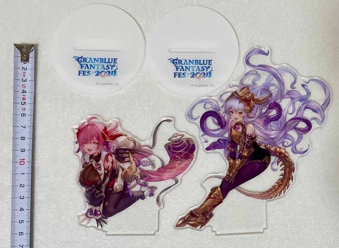 グラブル グラフェス2018〜2024 アクスタ29体 シスパネル おまけセット