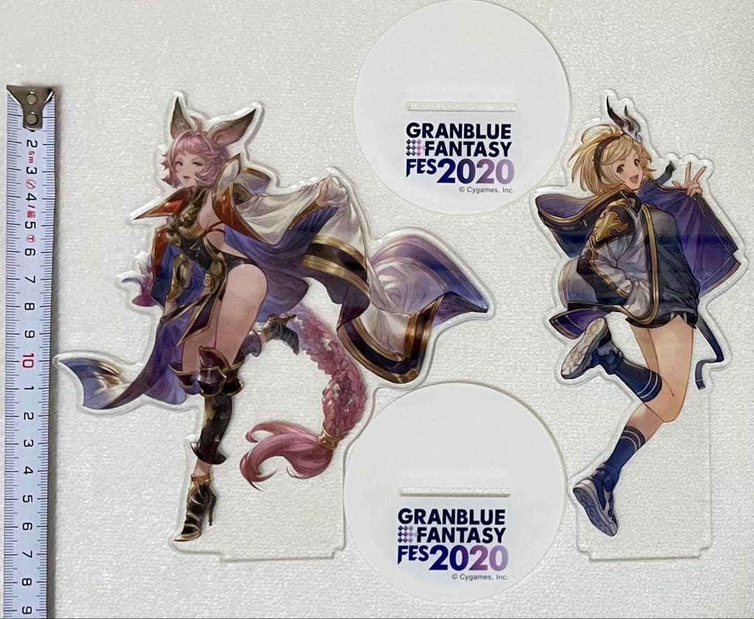 グラブル グラフェス2018〜2024 アクスタ29体 シスパネル おまけセット