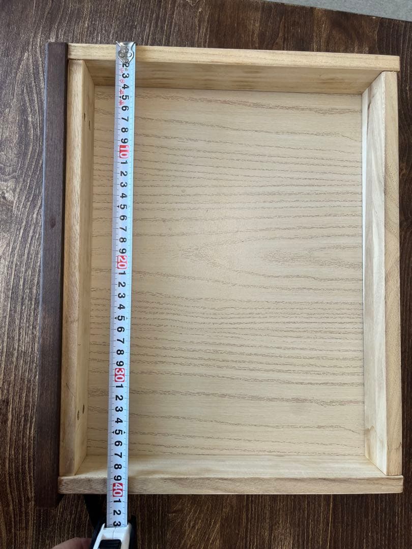 アクタス購入ウォールナットダイニングテーブル１２０センチ引き出し付き