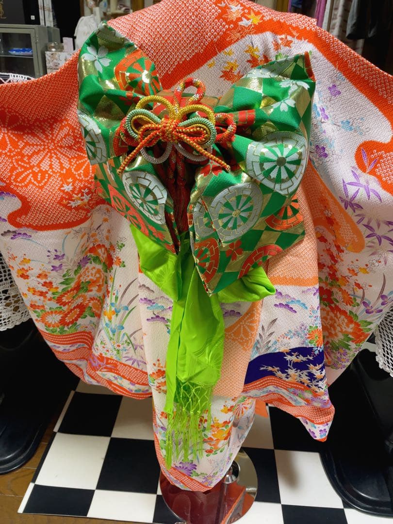 七五三5〜7歳様高級絞り柄