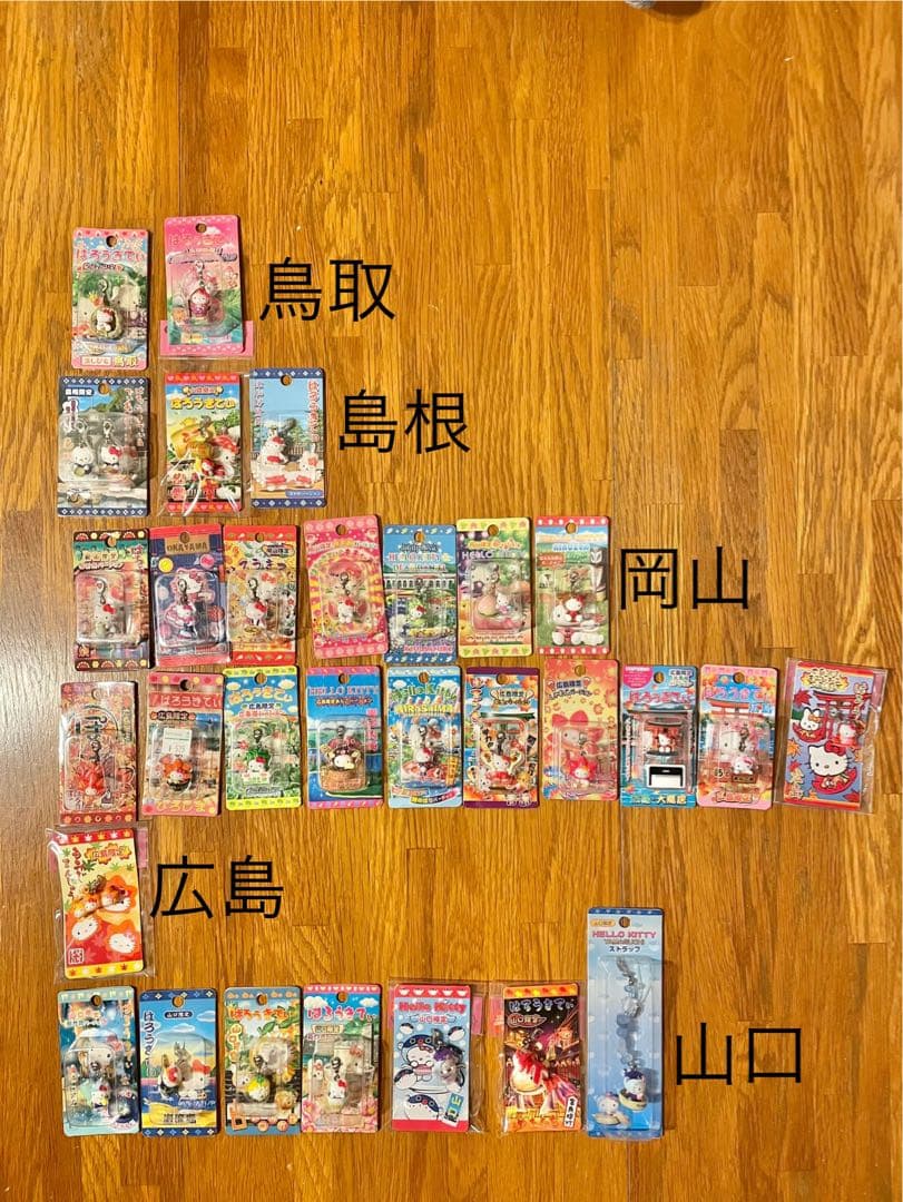 ハローキティご当地　まとめ売り約908個