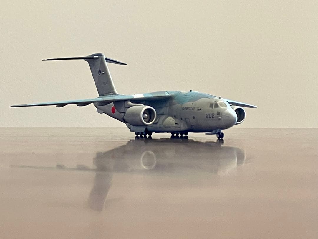 C-2輸送機とUS-2水平安定板セット