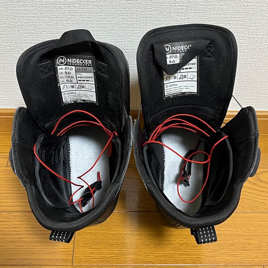 【美品】NIDECKER(ナイデッカー)ALTAI ブーツ 27.0cm