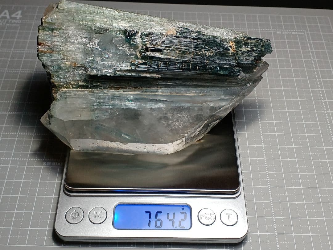 インディゴライト トルマリン 水晶 原石 鉱物標本