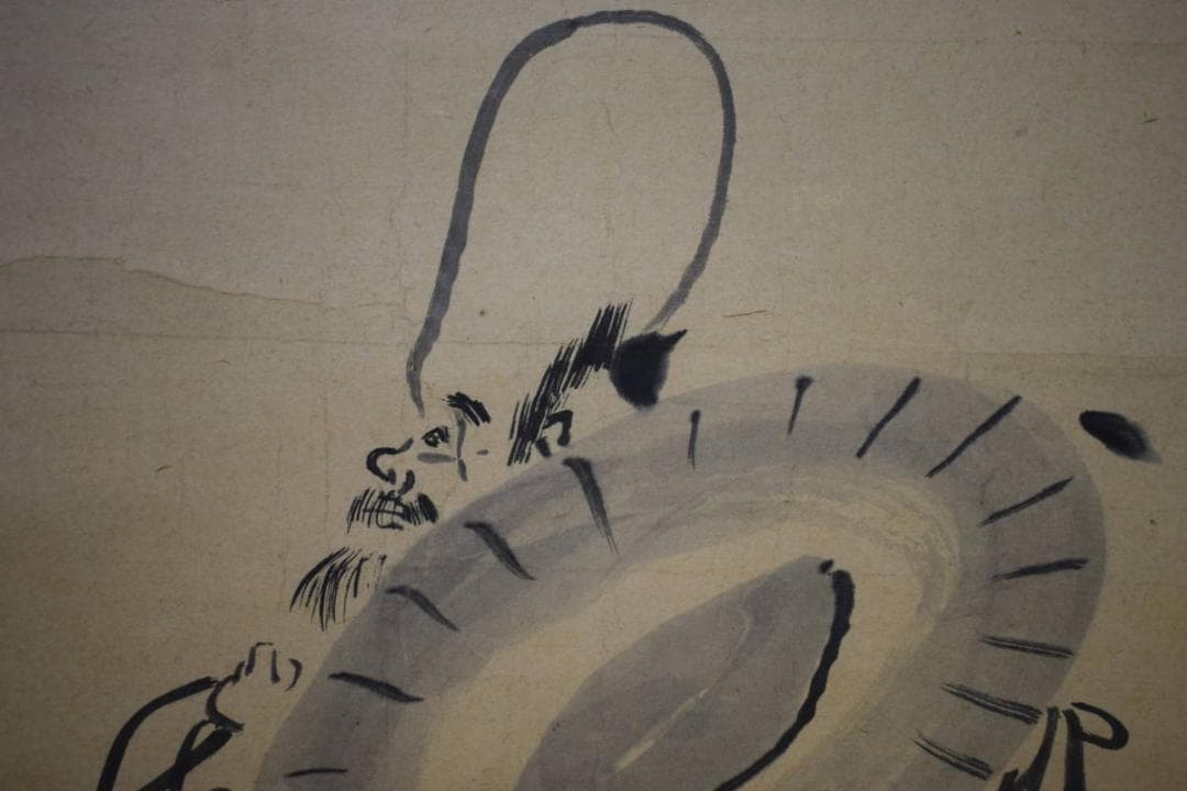 模写/俵屋宗雪/福禄寿之図/桐漆塗り二重箱付/布袋屋掛軸HE-931 模写/俵屋宗雪/福禄寿之図/桐漆塗り二重箱付/布袋屋掛軸HE-931 - メルカリ