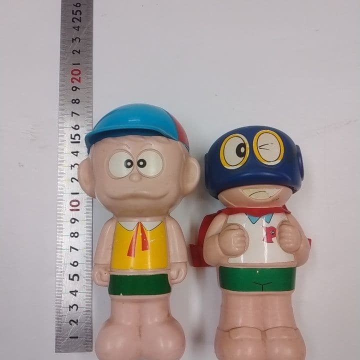 サンスター こどもシャンプー 怪物くん　パーマン 1号 ソフビ 当時物