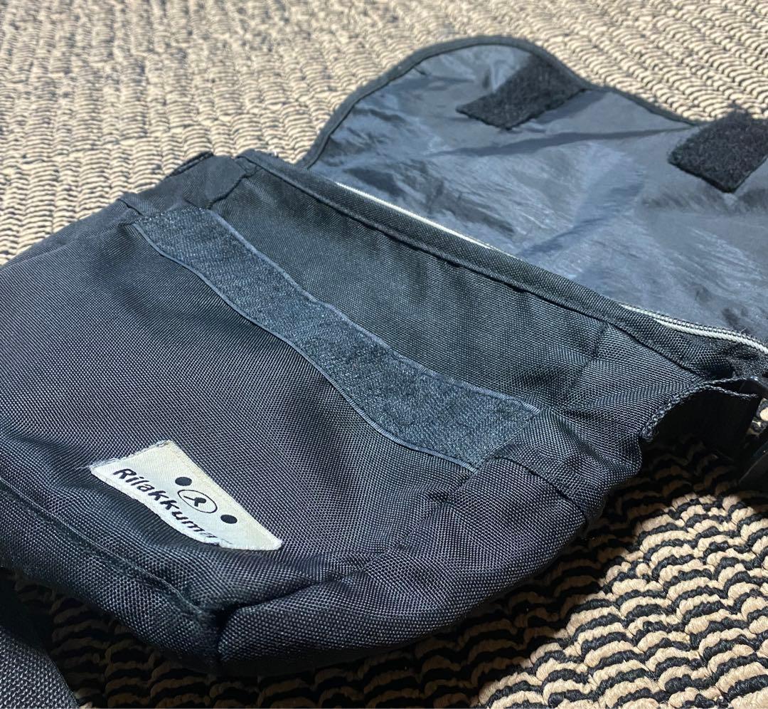 【レア】リラックマ 耳付き 可愛い ショルダーバッグ 黒 Rilakkuma