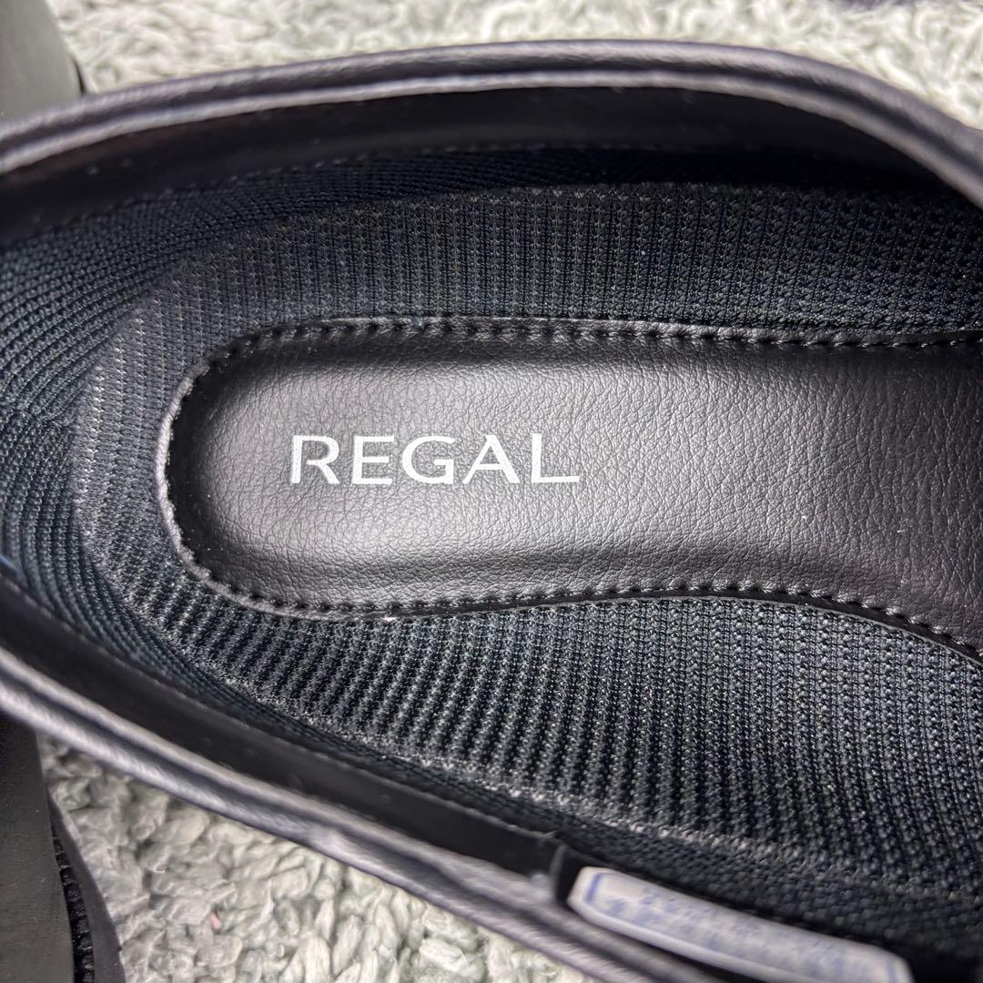 極美品✨リーガル REGAL ストレートチップ レザー ブラック 黒 軽量