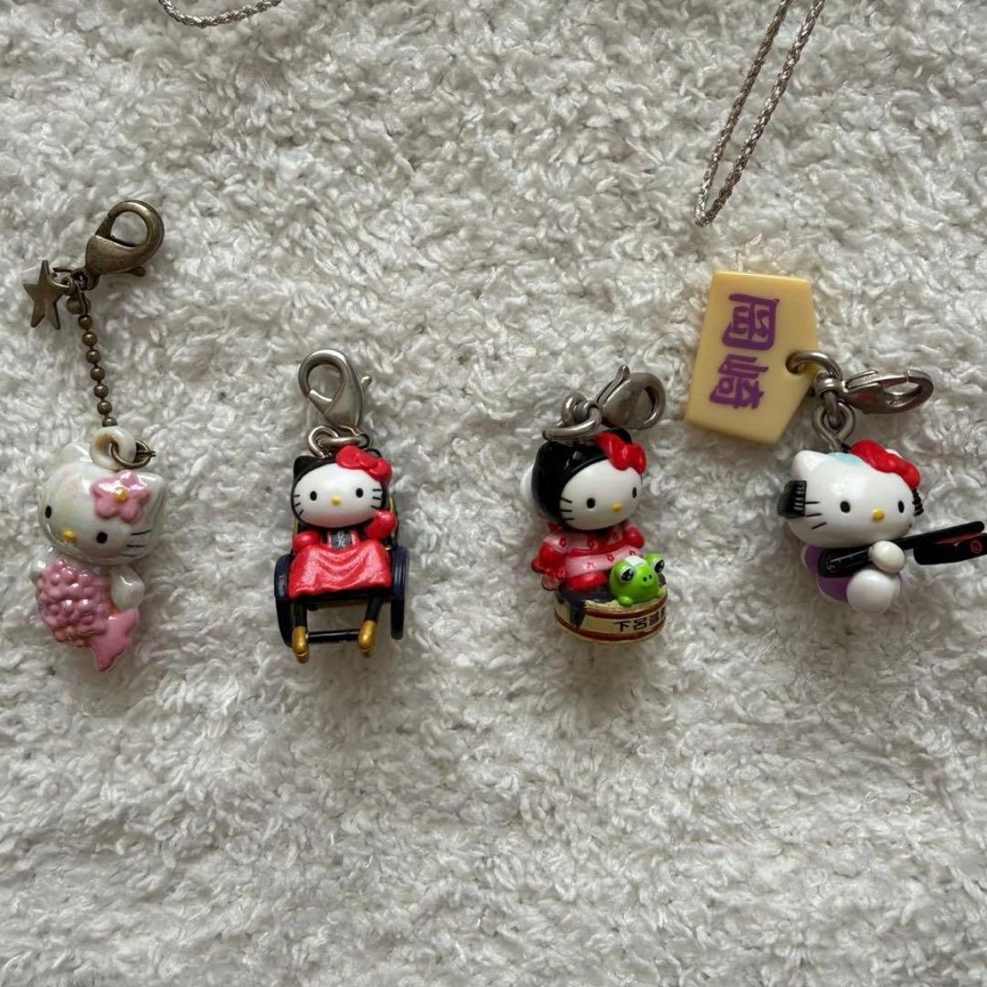 s*o様 ハローキティ　ご当地キティ　ストラップ　根付　ボールペン　シャーペン