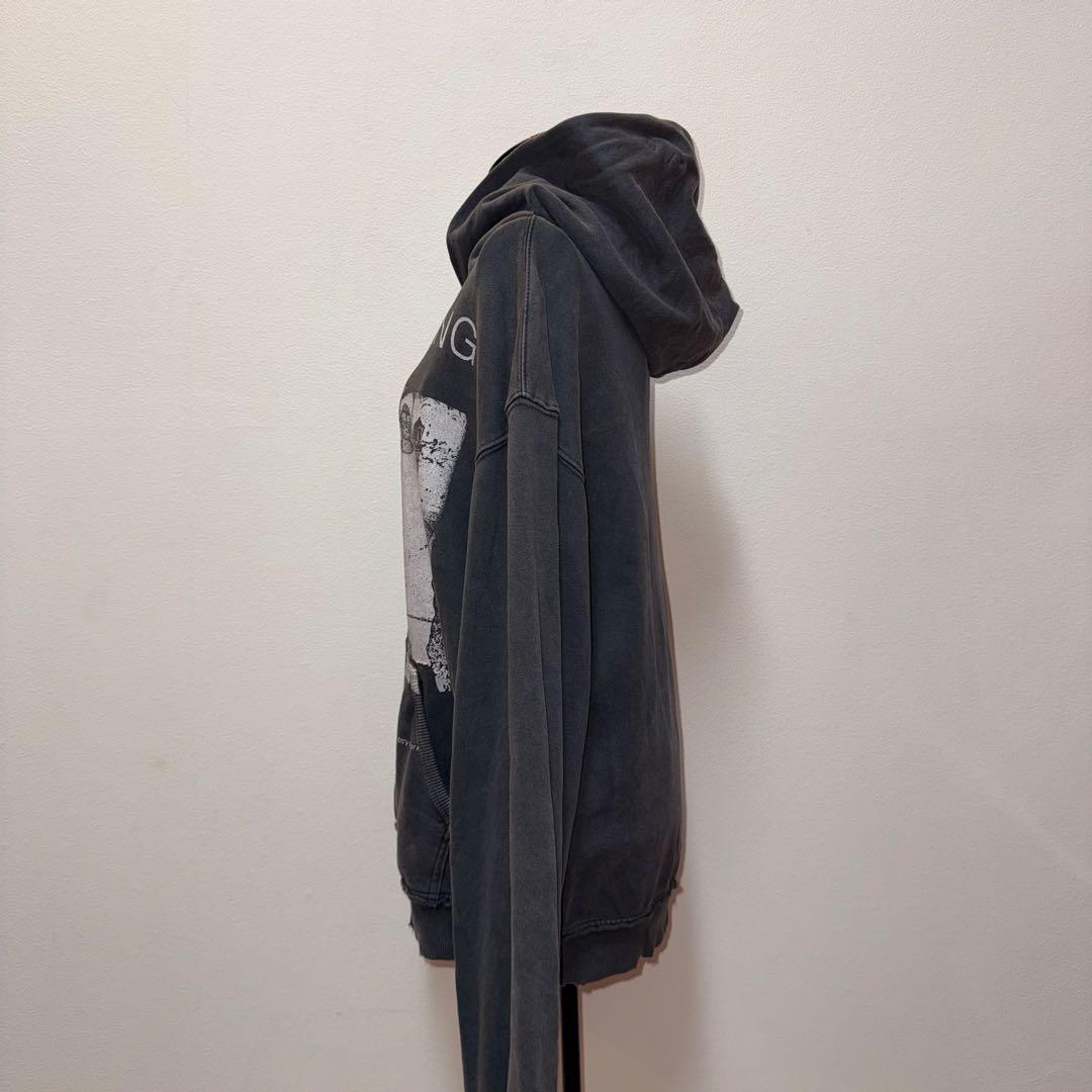 トップス Jaded London Open Casting Black Hoodie