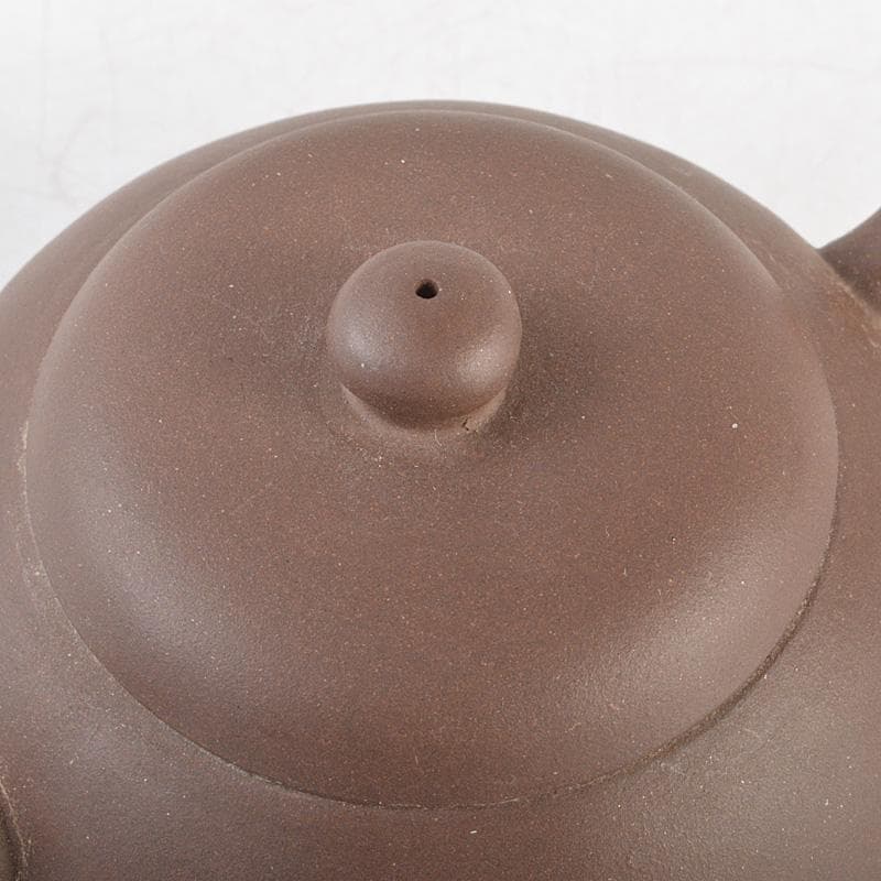 中国　紫砂　朱泥　急須　茶壷　在銘　M　R5906