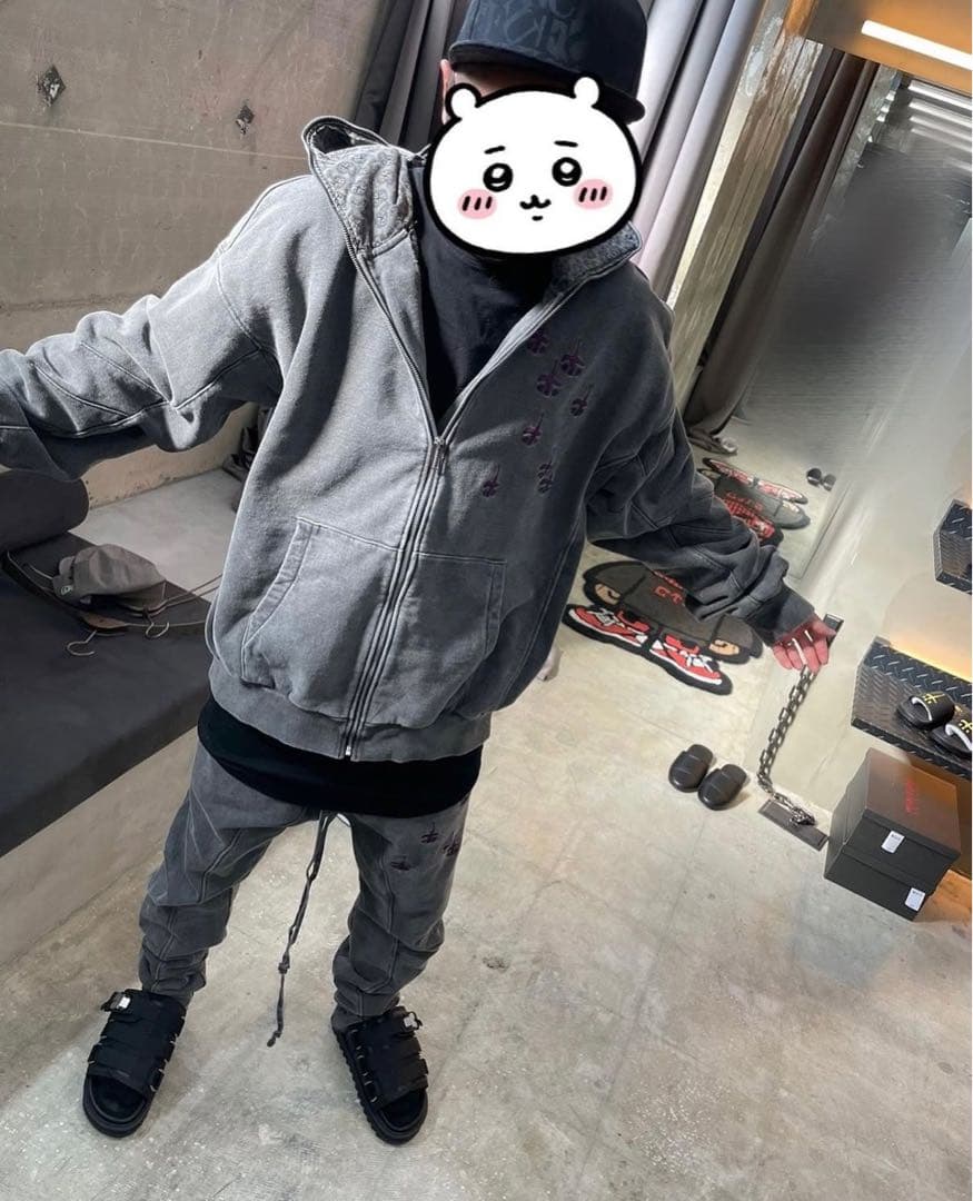 CVTVLIST usual zip hoodie & Pants セットアップ - メルカリ