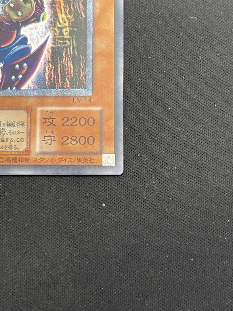 極美品　【遊戯王】LN-14 ダーク・ネクロフィア レリーフレア