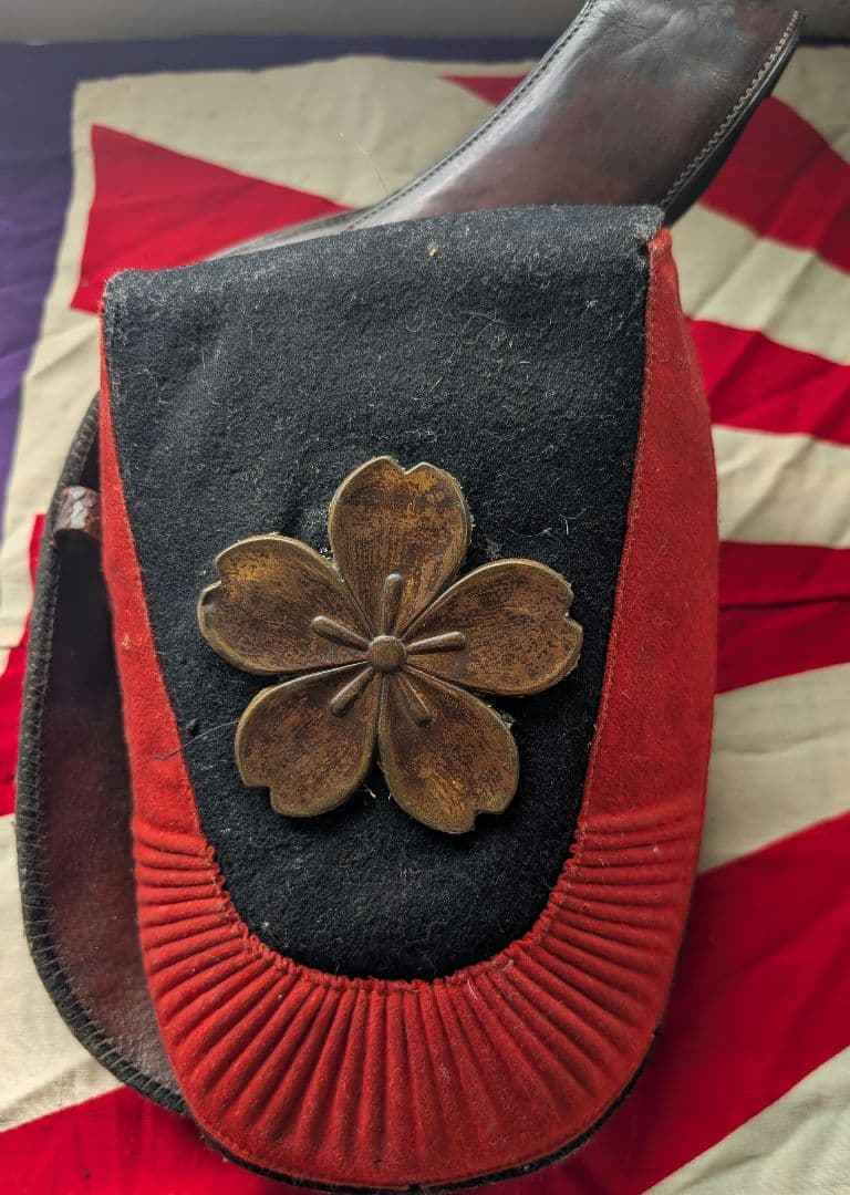 図嚢　ずのう　カバー　日本軍　騎兵　アンティーク