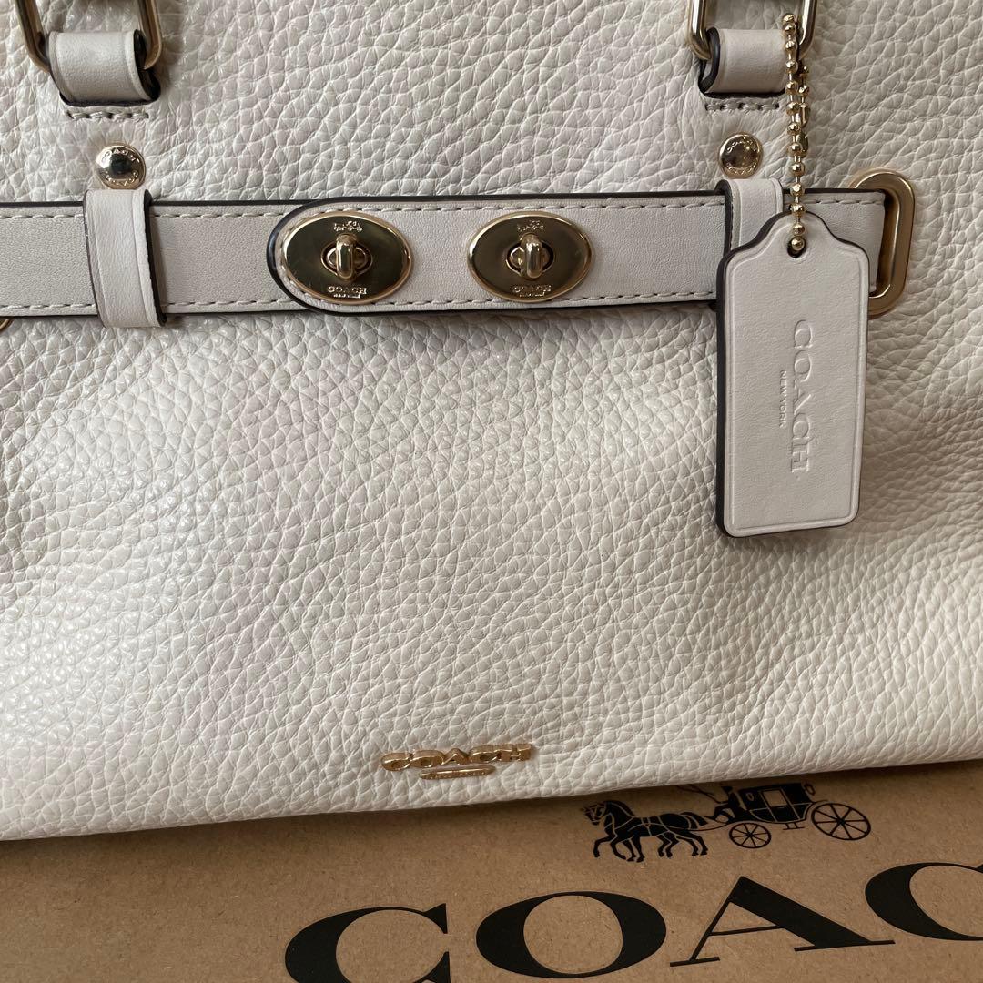 美品 COACH コーチ 2way ハンド・ショルダーバッグ 2点セット