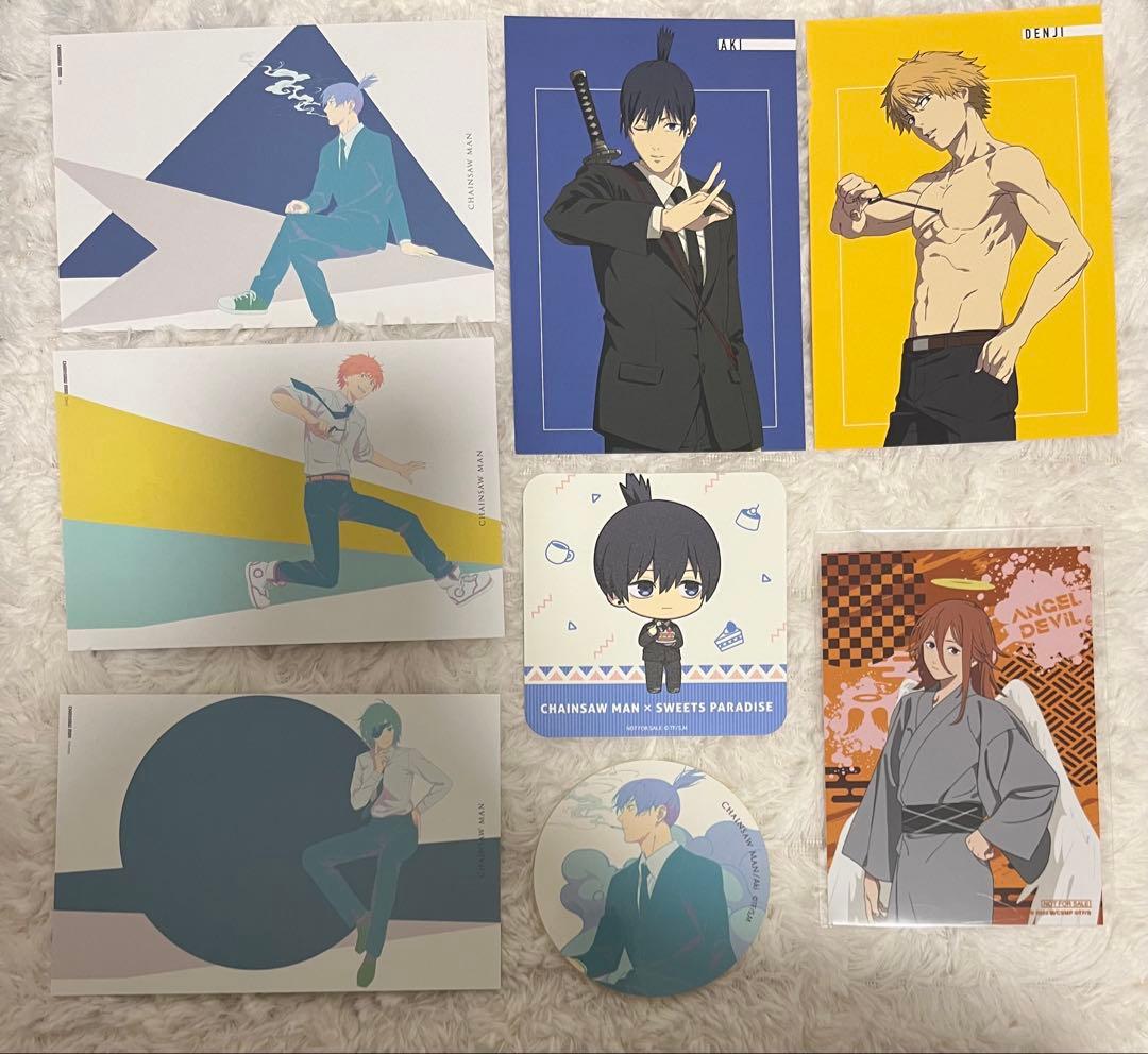 チェンソーマン レゼ編 グッズまとめ売り 缶バッジ アクスタ ポストカード 多数