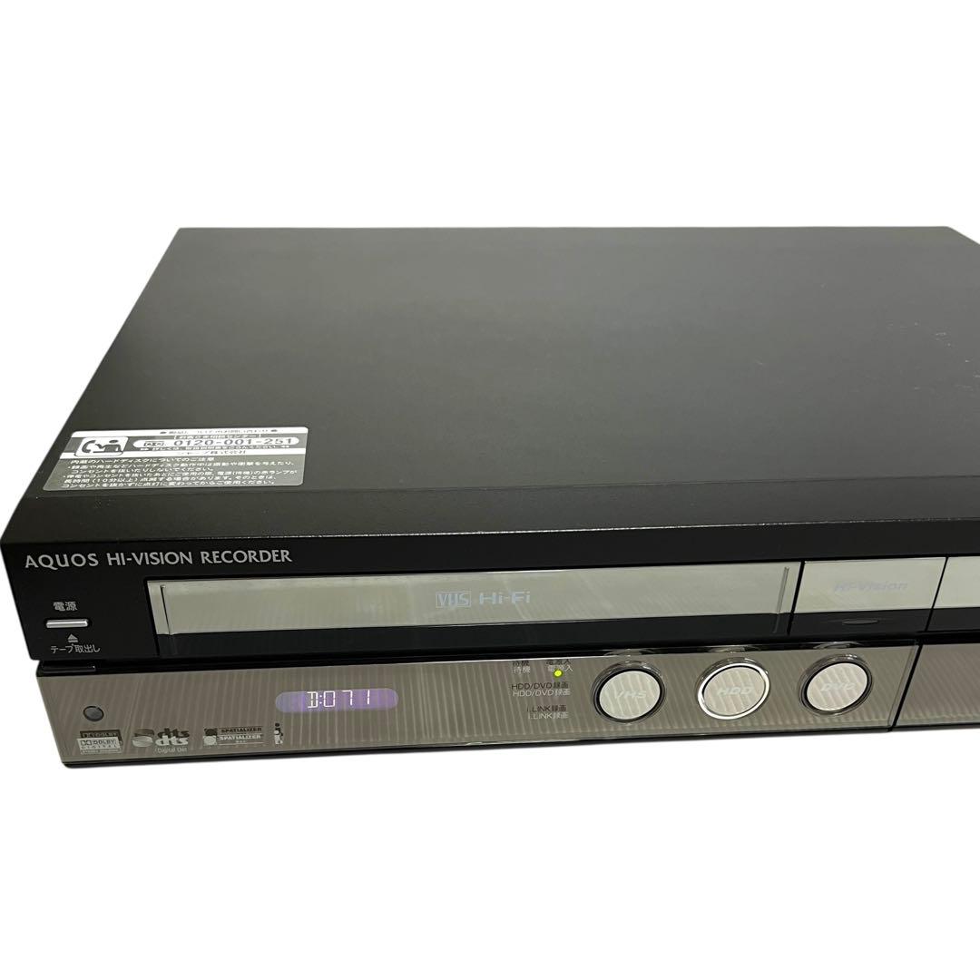 SHARP AQUOS HDD DVD ビデオ一体型レコーダー DV-ACV52