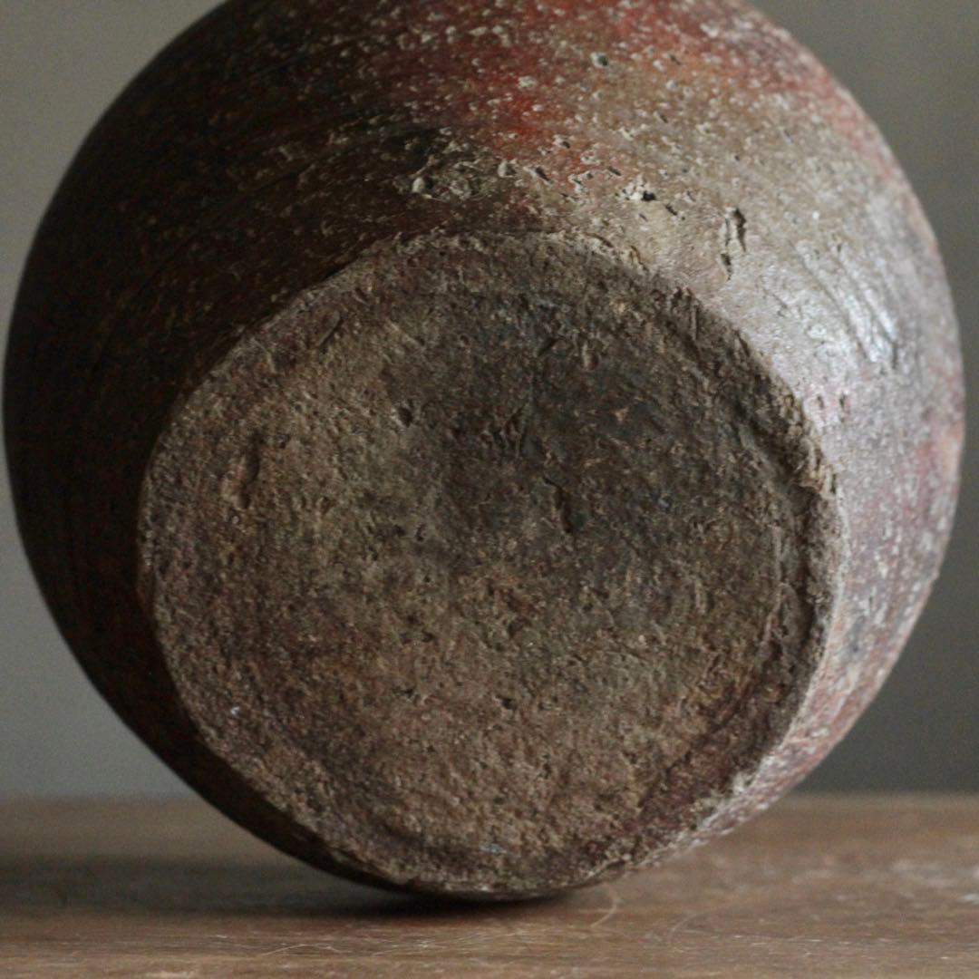 信楽焼 壺 枯れ壺 江戸期 信楽壺 古信楽 古美術 古い壺 古道具