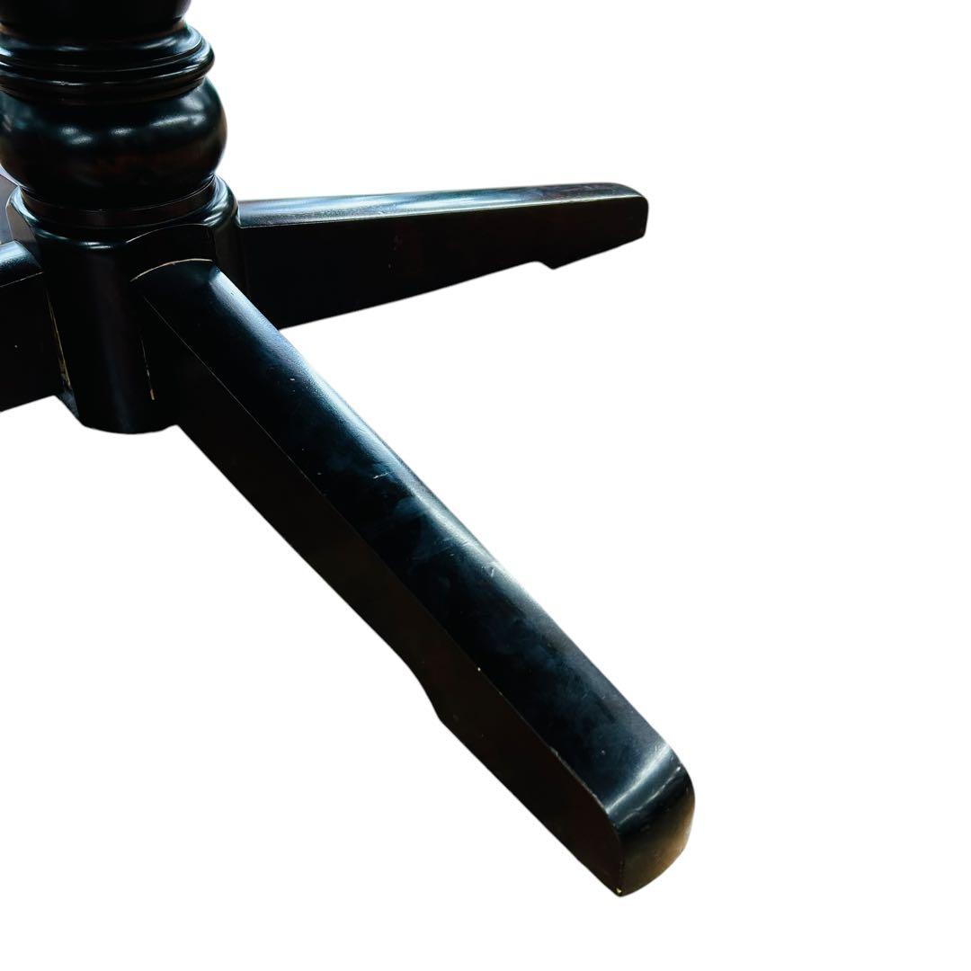 【超希少】【送料無料】北海道民芸家具 特大円形ダイニングテーブル 6人がけ 円卓