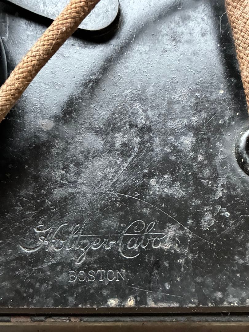 アンティーク 壁掛け式 電話機 室内電話 ベル 木製 呼び鈴 Bell アメリカ