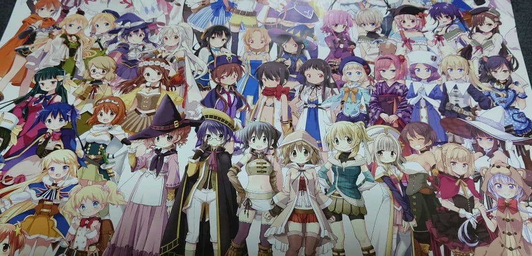 非売品・激レア】スマホゲーム「きららファンタジア」告知 ポスター まんが