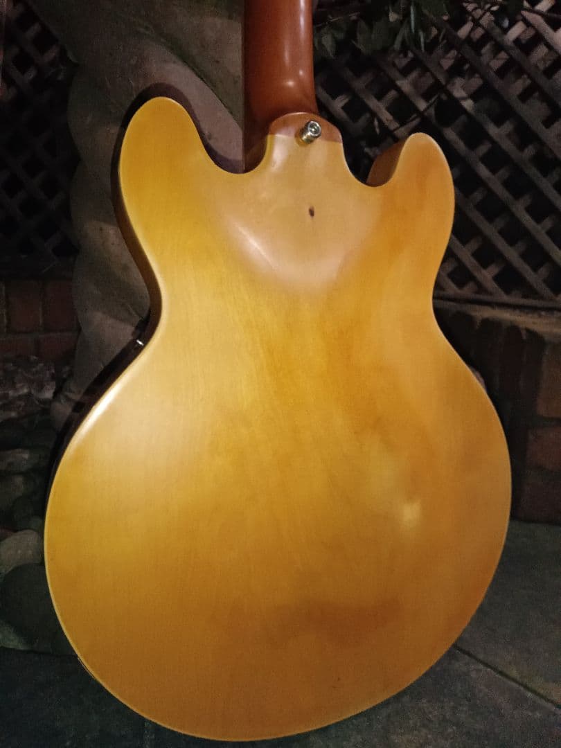 エピフォン カジノクーペ Epiphone ポット交換 ピックガード製作