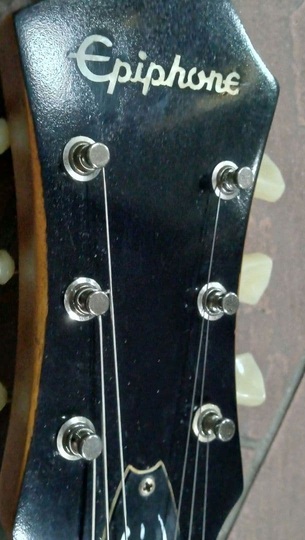 エピフォン カジノクーペ Epiphone ポット交換 ピックガード製作