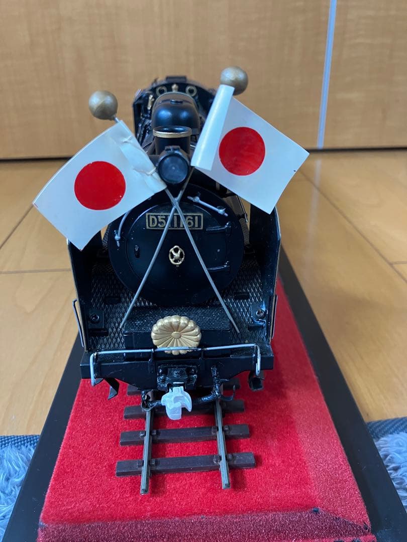 鉄道模型 昭和天皇御在位五十年記念 お召列車 D51 1/43