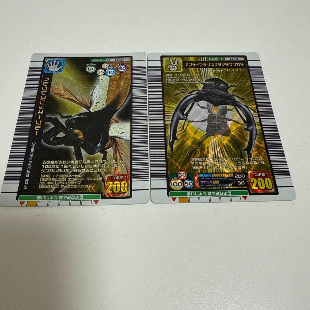 ムシキング　カードセット