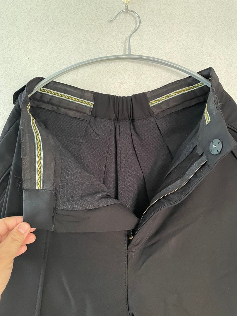 ROSEN-X ローゼンX はかま風パンツ ユニセックス サイドスリット 黒