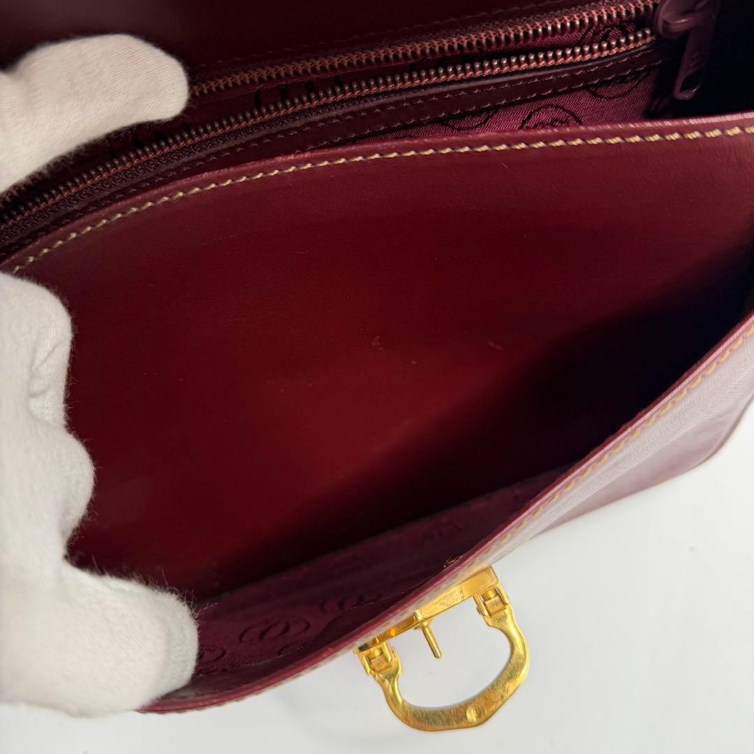 【良品✨️】Cartier カルティエ ショルダーバッグ マストライン フラップ