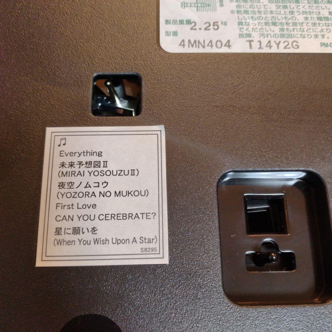 ✨️未使用級✨️ シチズン エンジェルキス 電波掛け時計 6曲入り 4MN404