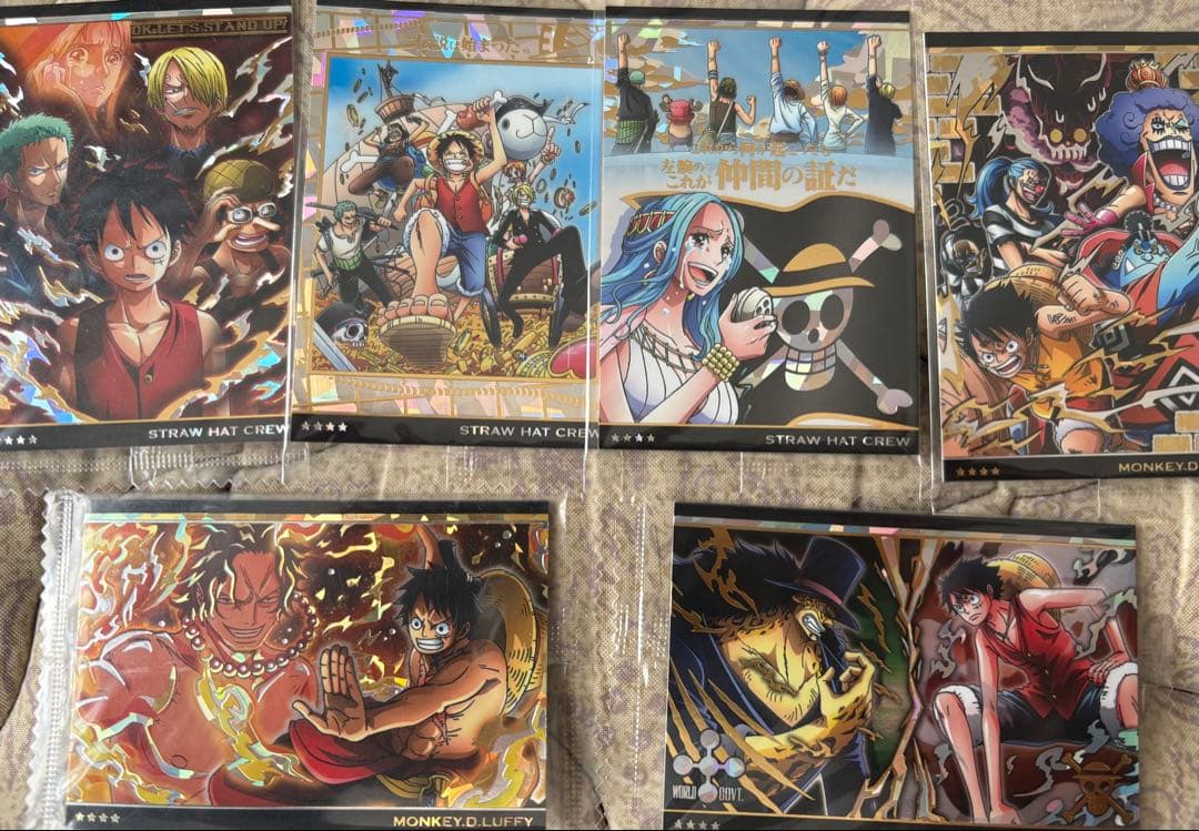 ワンピースウエハースカード　大量セット　袋未開封 楽天市場】にふぉるめーしょん ワンピース 大海賊シールウエハースLOG