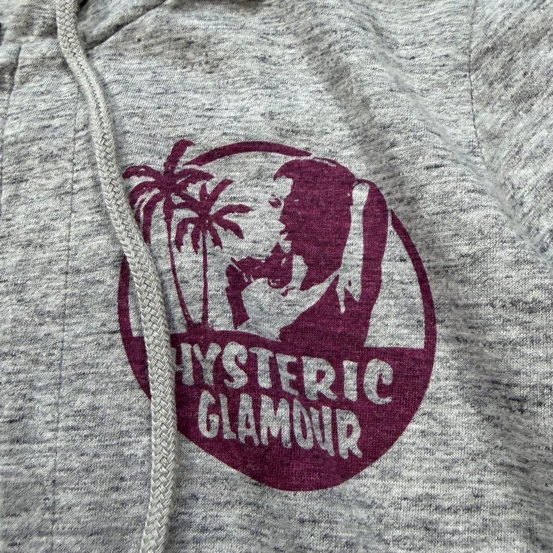 希少 ヒステリックグラマー フード付き ジップアップパーカー ヒスガール