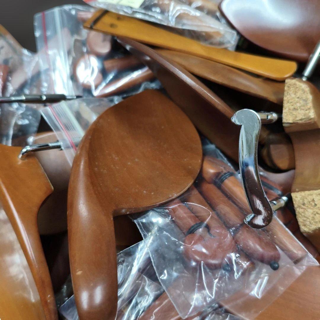 r*o様 大量バイオリン用 フィッティングパーツボックスウッド修理 交換