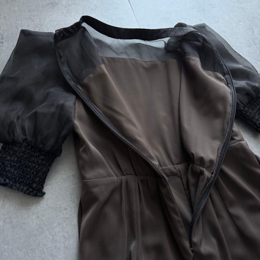 niana イレギュラーカッター オールインワン パンツドレス 結婚式 同窓会