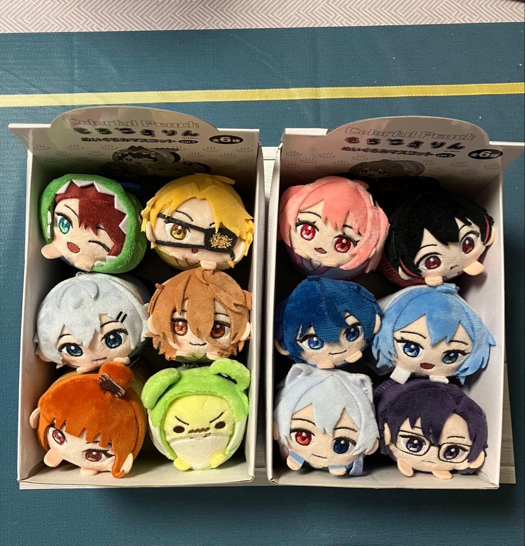 カラフルピーチ もちころりん ぬいぐるみ 極楽湯