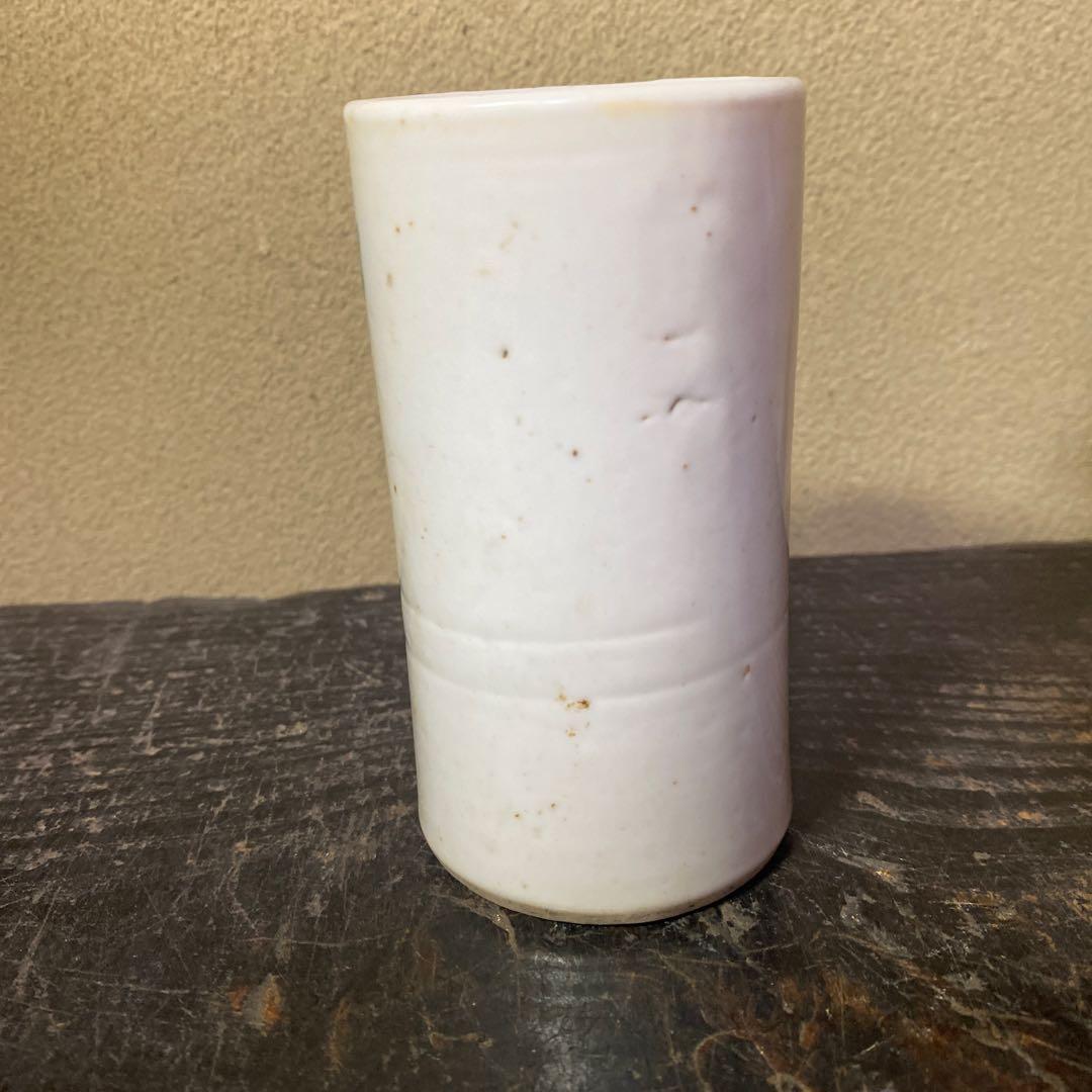 中国古玩　粉彩人物文湯呑