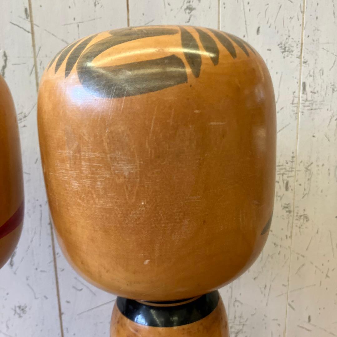 昭和レトロ 木製 大型こけし 小芥子 伝統工芸 工芸品 民芸品 置物