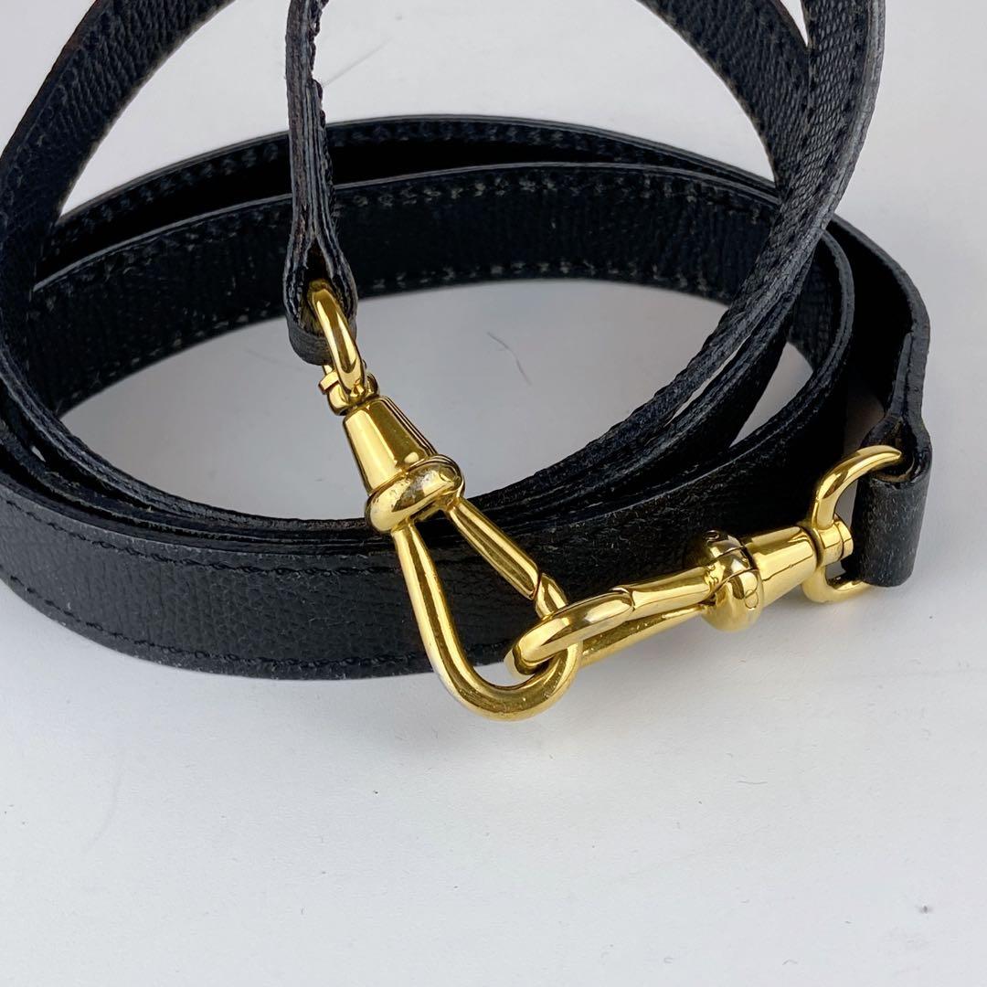 セリーヌ 2way ドーム型 オールレザー シボ革 ショルダー クロスボディ