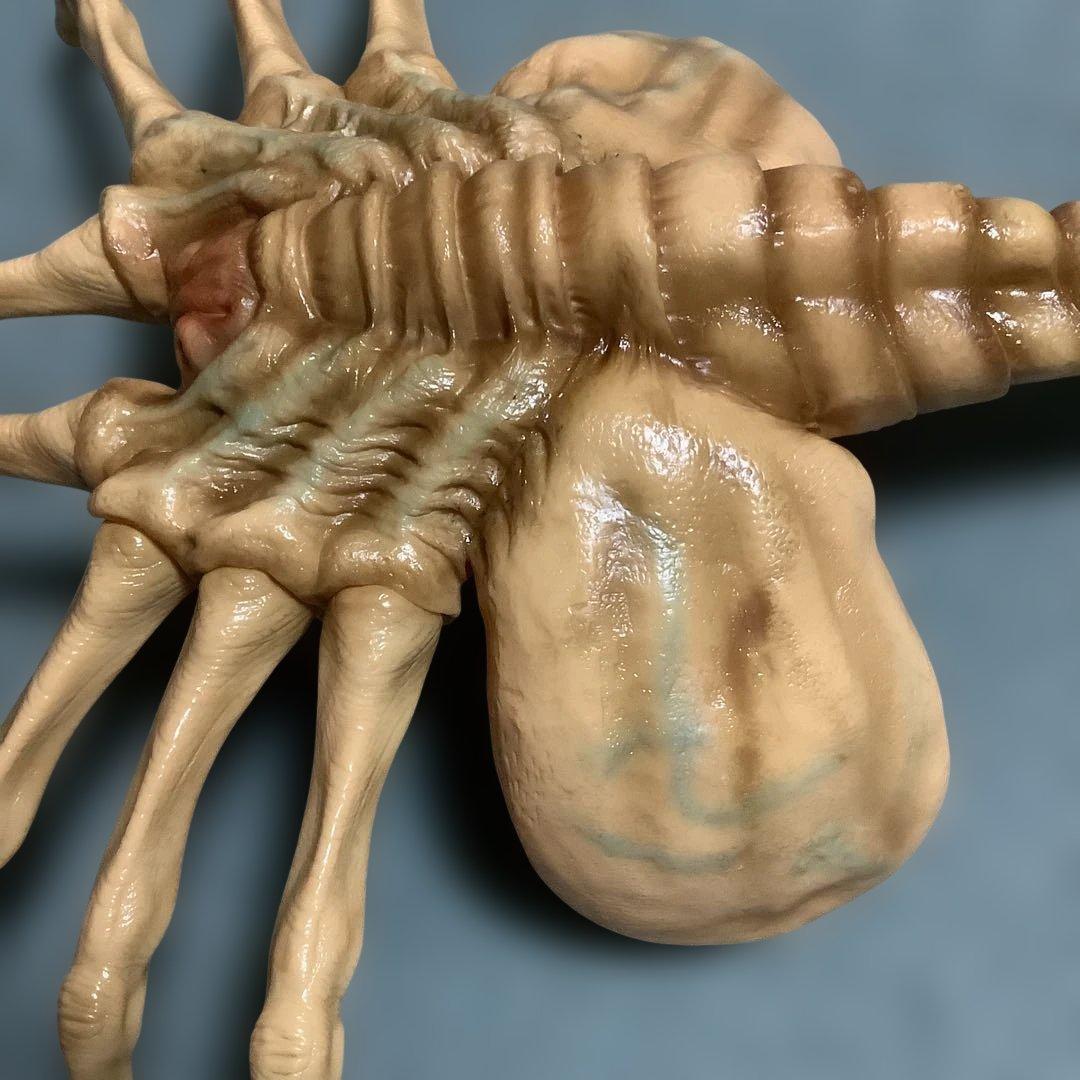 エイリアン★ソフビ★ガレージキット★フェイスハガー★1/1実物大★ツクダホビー