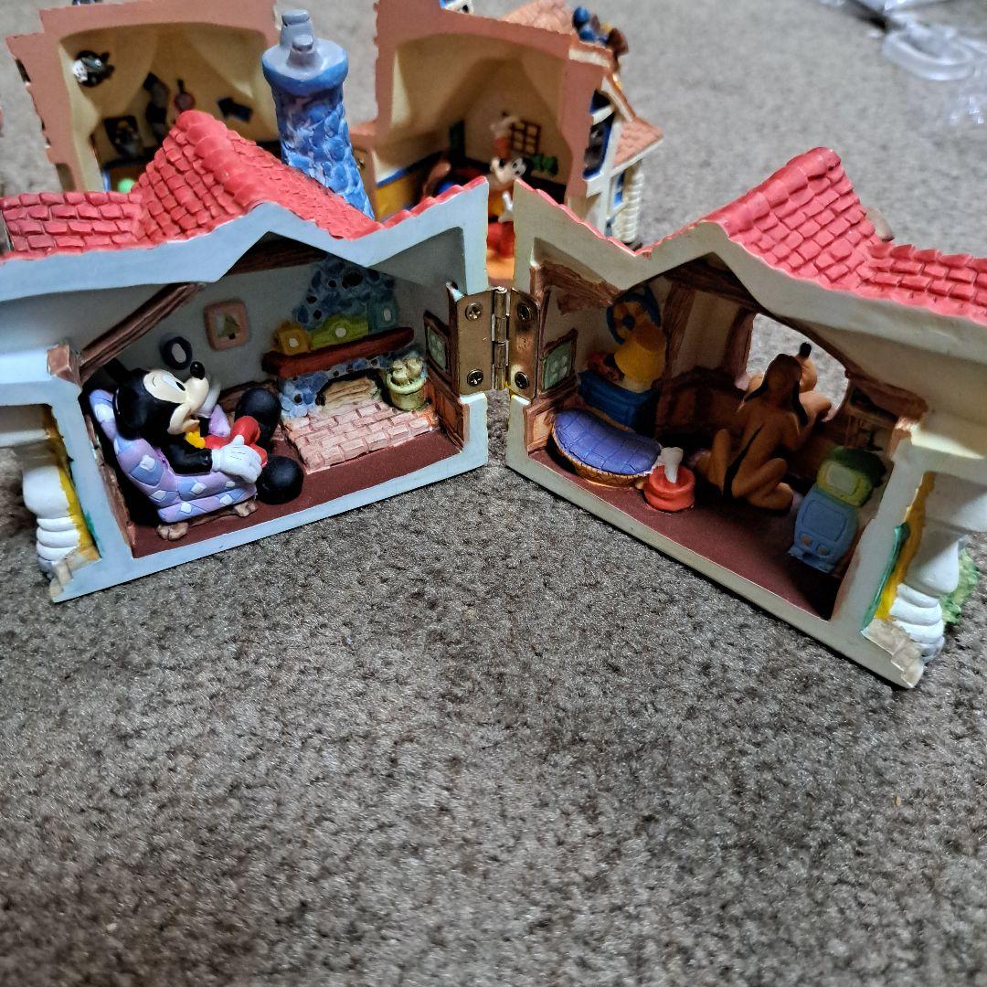 超希少　ミッキー＆フレンズ トゥーンタウン　置物