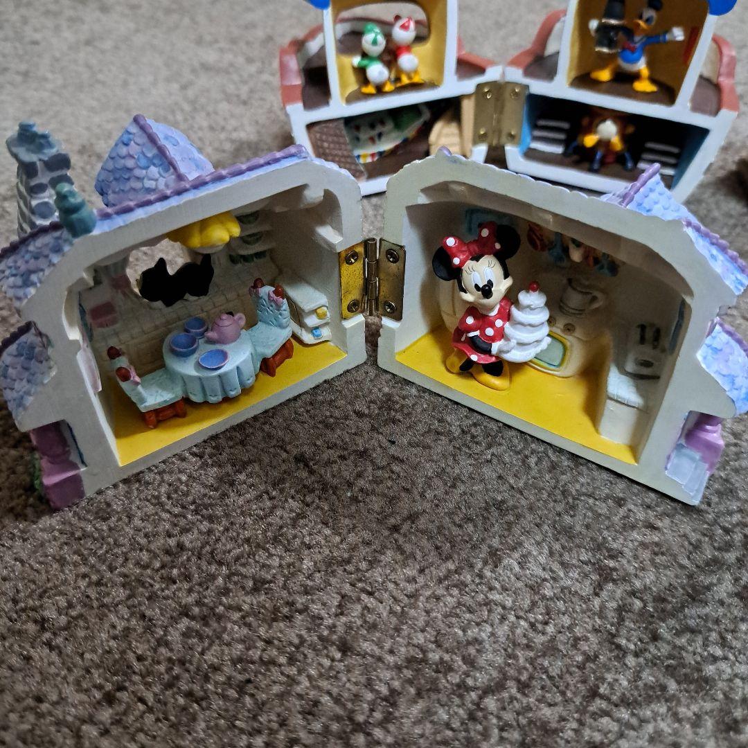 超希少　ミッキー＆フレンズ トゥーンタウン　置物