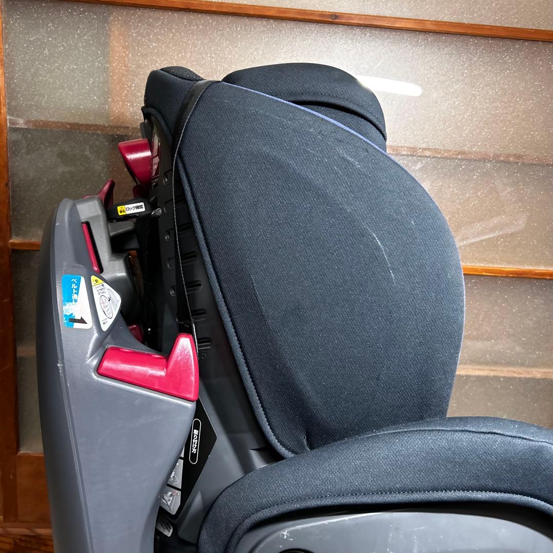 【良品】Aprica Deaturn Plus チャイルドシート ネイビー