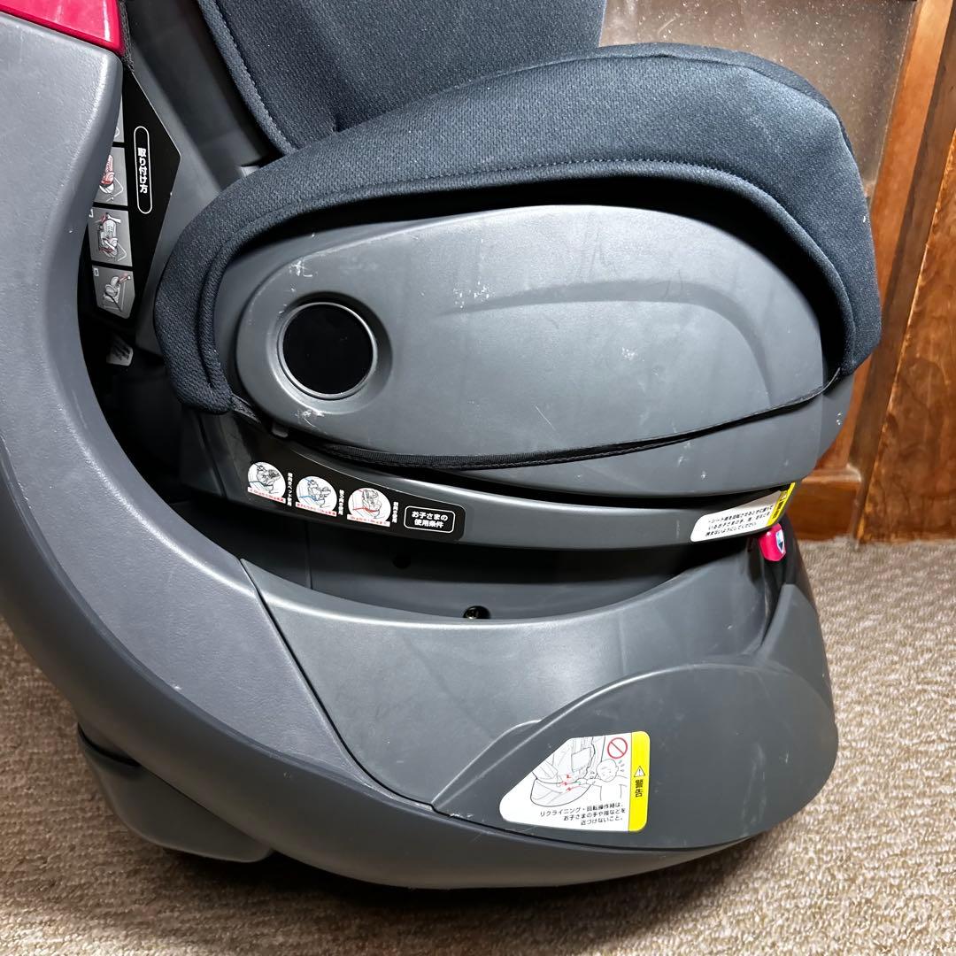 【良品】Aprica Deaturn Plus チャイルドシート ネイビー