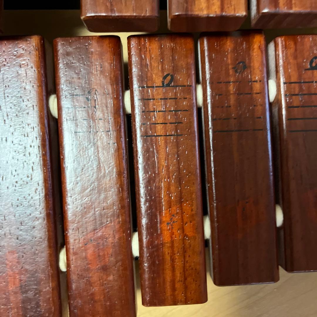 ☆KOROGI/コオロギ XYLOPHONE/シロフォン 卓上木琴 ECO32/マレット付き